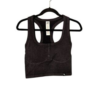NWT JoyLab Ribbed Tank with Built in Shelf Bra, XL